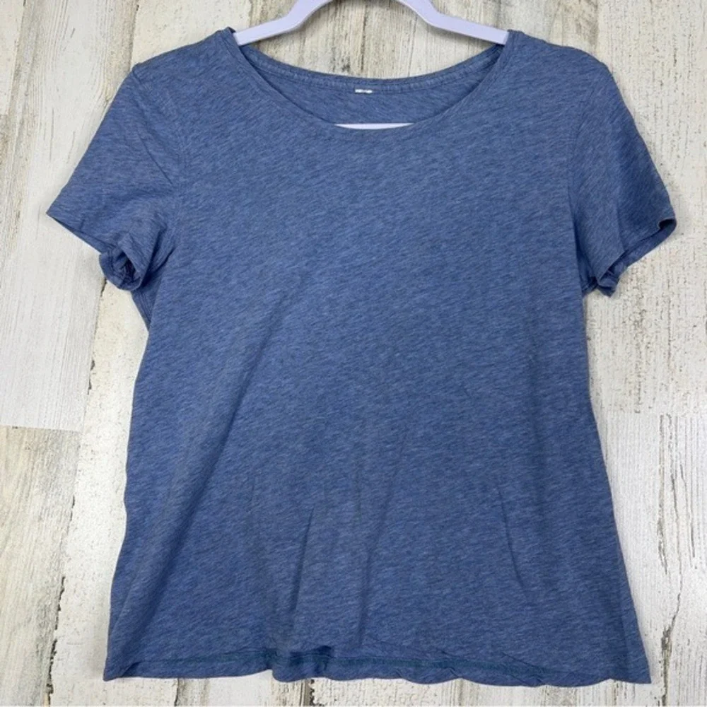 Lululemon Womens Size‎ 6 Crop Top Challenger Sports Bra Graphite Grey Mesh Back